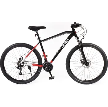 Horské kolo Horské kolo MTB Olpran CANIS, rám 21 palců, kola 27,5", černé