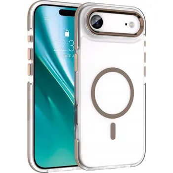 Pouzdro na mobilní telefon Etteri Zadní Kryt Etteri pro Apple iPhone 17 zlatý