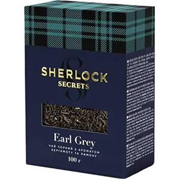 Čaj Sherlock Secrets Earl Grey 100g