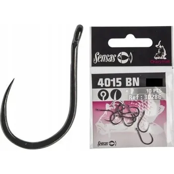 Rybářský háček Splávkové háčky Háčky 4015 BEZ PROTIHROTU S OČKEM, velikost 10, Sensas ks: 10