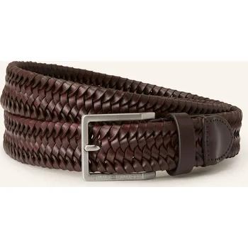 Opasek Tommy Hilfiger Pánský Kožený Opasek Oliver, hnědá, 85