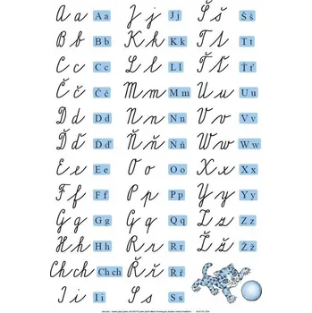 Nástěnná tabule Abeceda 1. ročník - vázané psa...