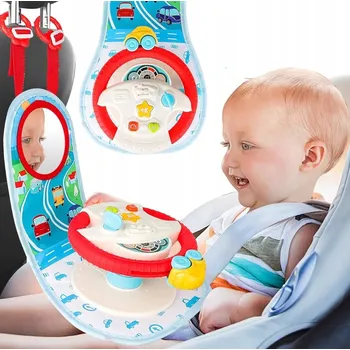 Hračka pro nejmenší Volant auta pro děti, simulátor řízení, interaktivní Hračka hraček