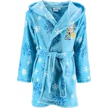 Dívčí župan FROZEN LEDOVÉ KRÁLOVSTVÍ DÍVČÍ ŽUPAN TEPLÝ MĚKKÝ, modrý 116 FN01H