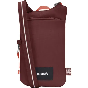 Pacsafe taška GO TECH CROSS BODY garnet red + Sleva 5% s kódem AKCE5
