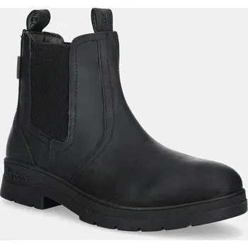 Pánské tenisky Kožené kotníkové boty Barbour Turnbull MFO0817BK11 černá 99X, EUR 41