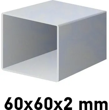 Stavební profil Pozinkovaný jeklový profil 60x60x2mm 2 m (JOKL-60x60x2-ZN-2)