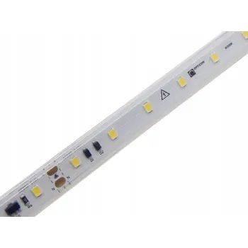 LED páska LED pásek 230V AC Teplá bílá 2700K 7W/m 300 SMD 2835 IP68 12mm OPTICON