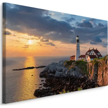 Obraz Obraz do obýváku maják krajina 3D 40x30