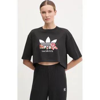 Pánské tričko Bavlněné tričko adidas Originals Nelson JC8333 černá 99X, vel. XL