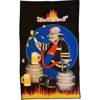 Utěrka Utěrka bavlněná - HASIČ s pípou