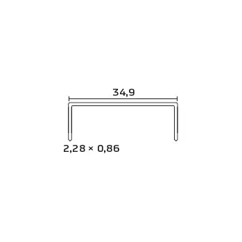 Průmyslová sponka KMR-BEA Spony PACKFIX Varianta: PACKFIX C 3/4" VK (18mm)