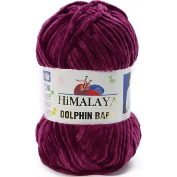 Příze HIMALAYA Příze Dolphin Baby 80393 Vinné hrozny (Příze Dolphin 80393 Vinné hrozny)