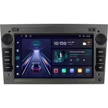 Autorádio 2 Din Android 12 Autorádio OPEL Corsa C Signum Vivaro Astra H Zafira Tigra Twintop, ŠEDÁ BARVA
