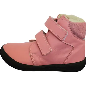 Dívčí zimní obuv Obuv dětská zimní JONAP B4 světle růžová (Dětská zimní barefoot obuv)