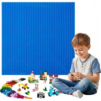 ostatní stavebnice Základní stavební deska pro stavebnice citi classic podložka MODRÁ 32x32 XL