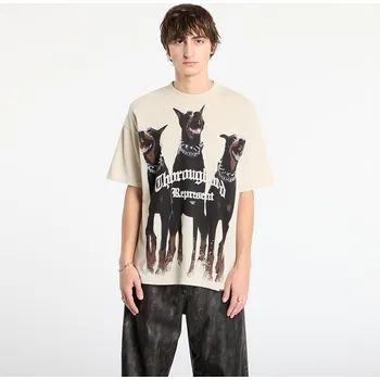 Pánské oblečení Tričko REPRESENT Thoroughbred T-Shirt Vintage White XL