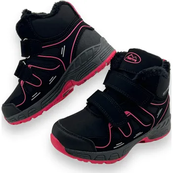 Dívčí zimní obuv Sente Dívčí růžové zimní softshellové boty Barva: Růžová, Velikost: 38