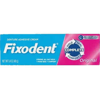 Dentální hygiena Silný fixační krém na zubní protézy Original Fixodent 40 g