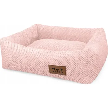 Pelíšek pro psa PETTO Pelíšek Osaka pro psy světle růžové S 75/60 cm