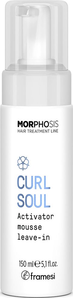 Framesi Aktivační bezoplachová pěna na vlnité a kudrnaté vlasy Curl Soul 150 ml
