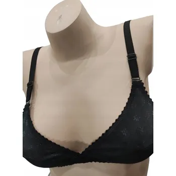 Podprsenka Podprsenka měkká černá velikost 75O