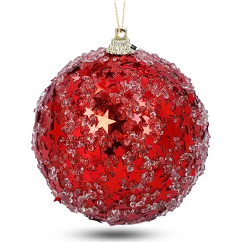 Vánoční dekorace Zdobená Vánoční Koule vánoční koule 8 cm, 1 ks