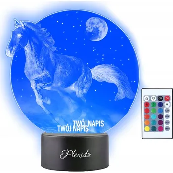 Lampička Plexido vícebarevná Noční lampa