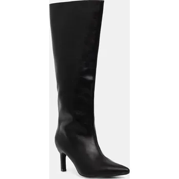 Dámské kozačky Kozačky Answear.LAB černá barva, na podpatku, lehce zateplené BENZ 1 99X, EUR 37