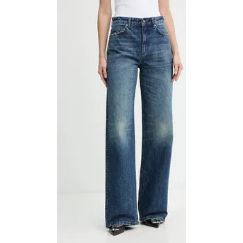 Dámské džíny Džíny Just Cavalli dámské, high waist, 79PAB5T2 CDWAA 79PAB5T2.CDWAA námořnická modř 59J, vel. 25