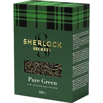Čaj Sherlock Secrets Pure Green 100g