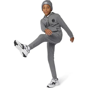 Dětské tepláky BOSS šedá barva, J52292 J52292.114.150 90X, vel. 138