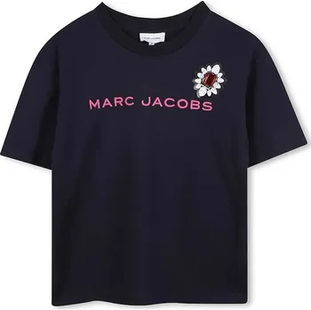 Dětské bavlněné tričko Marc Jacobs W60590.102.108 námořnická modř 59X, vel. 102