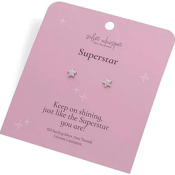 Náušnice HOT DIAMONDS Silver Whisper SWE002 (Ag 925/1000; 0,57 g)