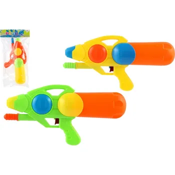 Vodní pistole plast 33cm 3 barvy v sáčku
