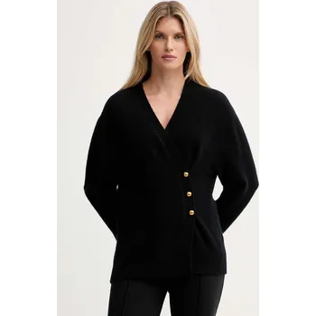 Dámský svetr Kardigan s příměsí vlny ISABELLE BLANCHE IS25FW.M152.F007 černá 99X, vel. XS