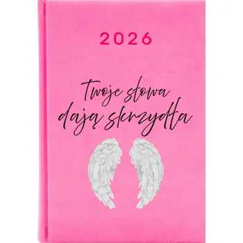 Kalendář Knižkový kalendář 2026 A5 FunnyCase růžový