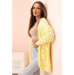 Dámský cardigan s kapsami a síťovinou…