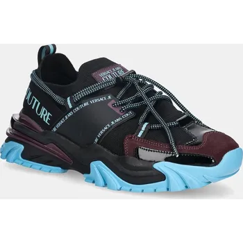 Pánské tenisky Tenisky Versace Jeans Couture pánské, černá barva, 79YA3SI3 ZSC88 M09 79YA3SI3.ZSC88.M09 99X, EUR 45