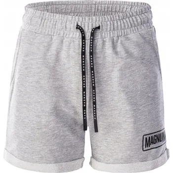 Dámské kraťasy DÁMSKÉ KRAŤASY MAGNUM CAPREA SHORTS WO'S ŠEDÉ BAVLNĚNÉ, velikost M