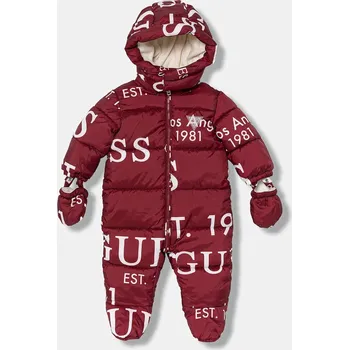 Dětská móda Kojenecký overal Guess H5BW00.WCFM0.9BYA burgundské 83X, vel. 68-76