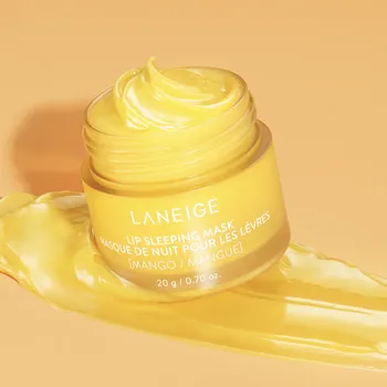 Péče o rty Laneige - Lip Sleeping Mask Mango - Intenzivně regenerující maska na rty Mango - 20 g