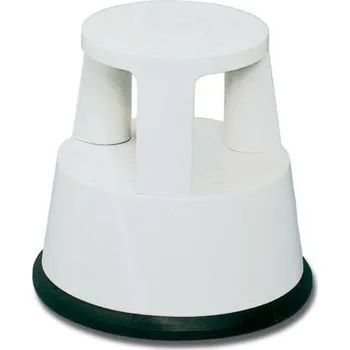 Žebřík ZARGES Bigfoot P pojízdná kruhová stolička, Pracovní výška: 2,45 m