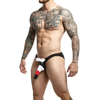 Pánské erotické prádlo MOB Eroticwear MOB Toucan Bikini - Black - S