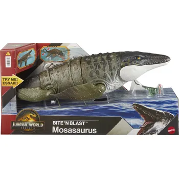 Figurka Figurka Mattel Jurassic World Mosasaurus s útokem a zvukem