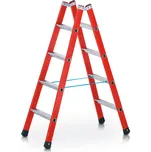ZARGES EFA mix B plastový stojací žebřík al. stupni, Pracovní výška: 4,15 m
