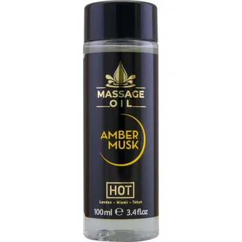 Intimní drogerie HOT Massage Oil 100ml - Amber - 100