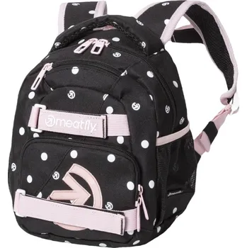 Dětský batoh Meatfly Batoh Levi - Black Dots - 10 L + Sleva 5% s kódem AKCE5