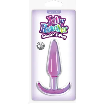 Anální kolík NS Novelties Jelly Rancher T-plug Smooth anální kolík, Purple