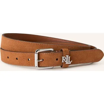 Módní doplněk Lauren Ralph Lauren Dámský Kožený Opasek, hnědá, 90